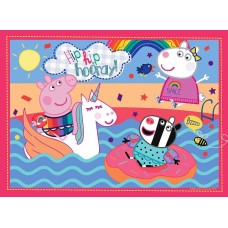 5065 Peppa Pig Unicorn Fun imagine comestibila din vafa 30x20cm